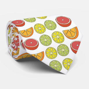 Corbata Fruta cítrica 
