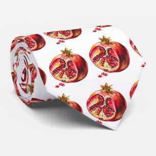 Corbata Fruta de acuarela moderna y trendy Granada