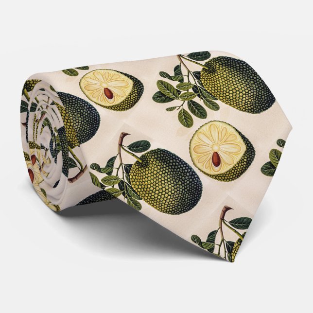 Corbata Fruta y oliage durión (Enrollado)