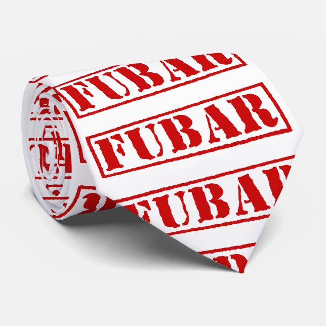 CORBATA FUBAR (Enrollado)