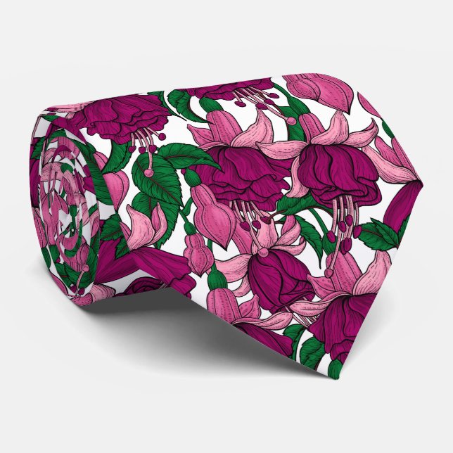 Corbata Fuchsia (Enrollado)