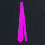Corbata Fuchsia / Hot Pink FF00FF - Opción para añadir nom<br><div class="desc">Agregue un nombre, iniciales o algún texto, o mantenga el color solo. Coordenadas de color con otros elementos del almacén basadas en el nombre y el código HEX (triplete hexadecimal de seis dígitos) mostrado. Utilice este código para mezclar, hacer coincidir y personalizar de cualquier otro elemento para ir con esto,...</div>