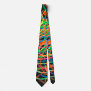 Corbata Fuertes colisiones de iones necktie