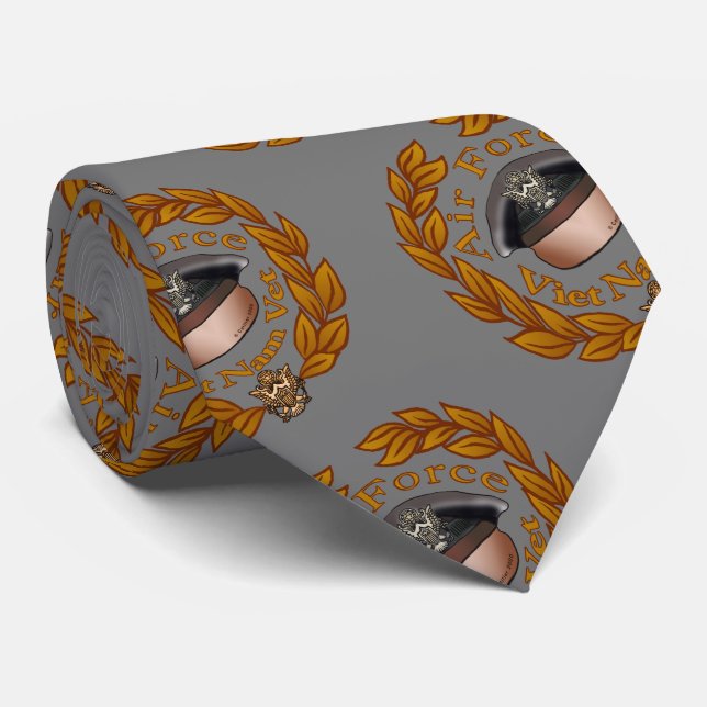 Corbata Fuerza aérea Viet Nam Vet tie (Enrollado)