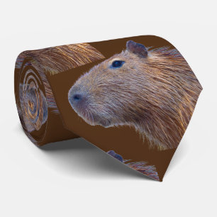 Corbata Fun Capybara Neck Tie