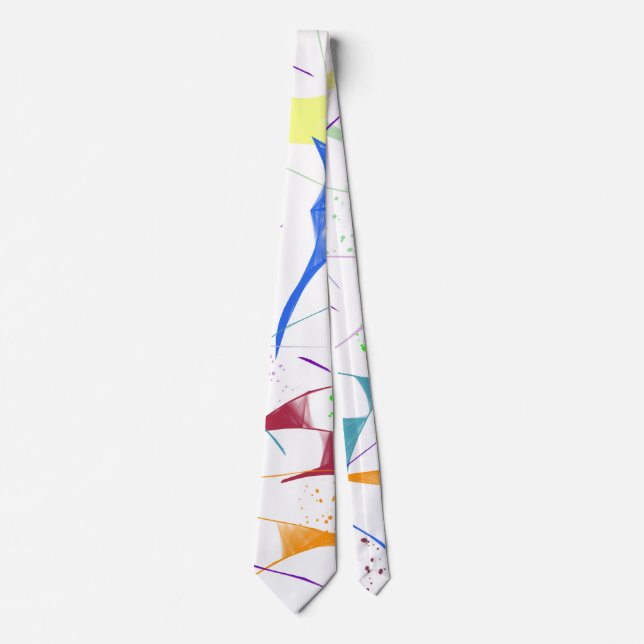 Corbata Fun Shapes And Splatters (Anverso)