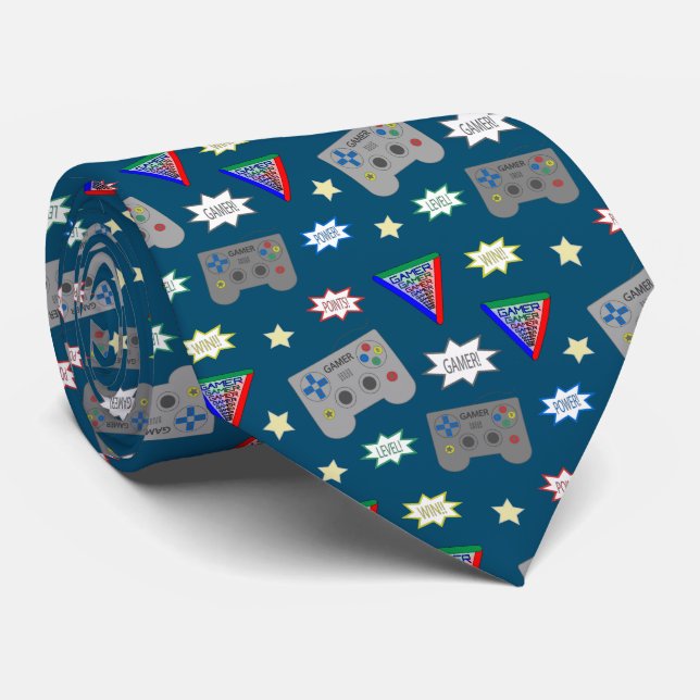 Corbata Fun y Fancy 3 System Gamer (Enrollado)