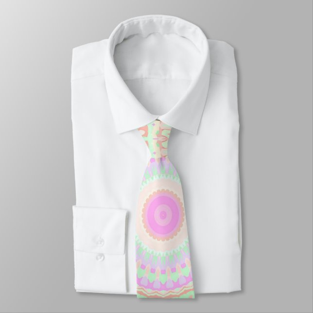 Corbata Funky Hippie Mandala (Atado)