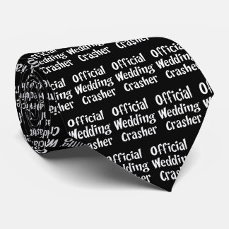 Corbata Funny Boda oficial Crasher Black and White