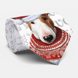 Corbata Funny Bull Terrier Navidades Perro Lover