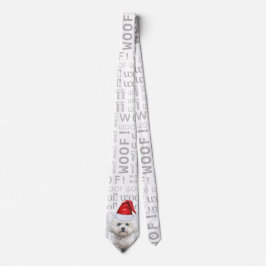Corbata Funny Coton de Tulear Navidades Perro Lover