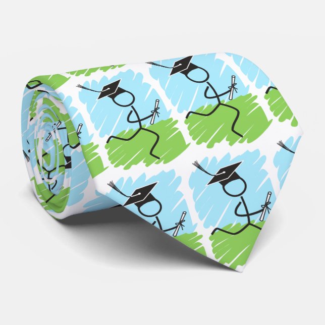 Corbata Funny Graduation Runner © - Cross Country, Track (Enrollado)