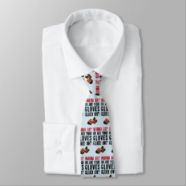 Corbata Funny Hockey Enforcer Nece Tie