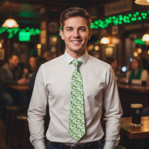 Corbata Funny St. Patrick's Day Lucky Tie