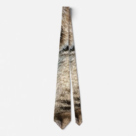Corbata Furry Tabby Cat Legs and Paws- Funny Feline Design