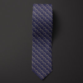 Corbata Fútbol azul y oro