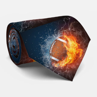 CORBATA FÚTBOL DEL FUEGO Y DEL HIELO