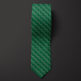 Corbata Fútbol verde y oro