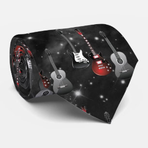 Corbata Galaxia de guitarras