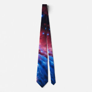 Corbata Galaxia de Nebulosa Colorida Espacio Estrellas Uni
