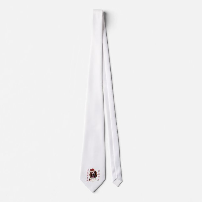 Corbata Gales Springer Spaniel Santa Paws (Anverso)