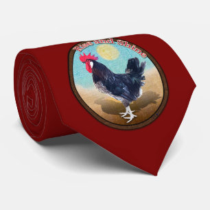 Corbata Gallo de Menorca Rise and Shine Vintage Oval