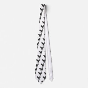 Corbata gallo negro de Java