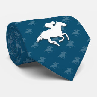 Corbata Galloping Horseman | Regalos Deportivos Azules Oce