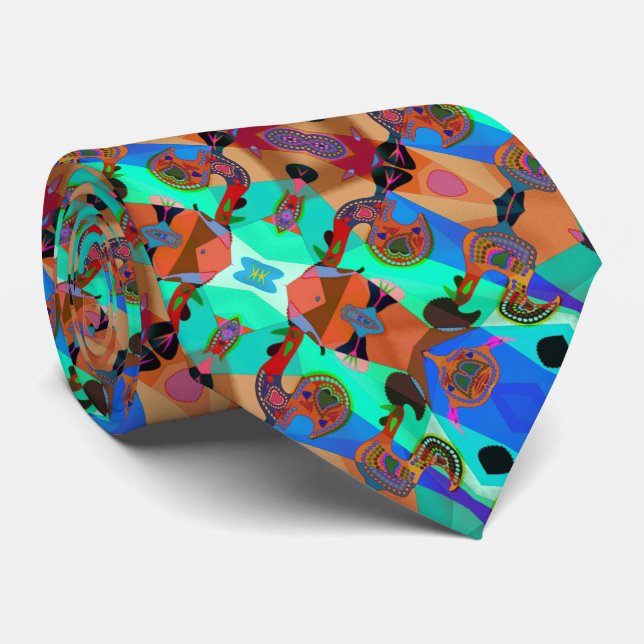 Corbata Galo de Barcelos, Portugal (Enrollado)