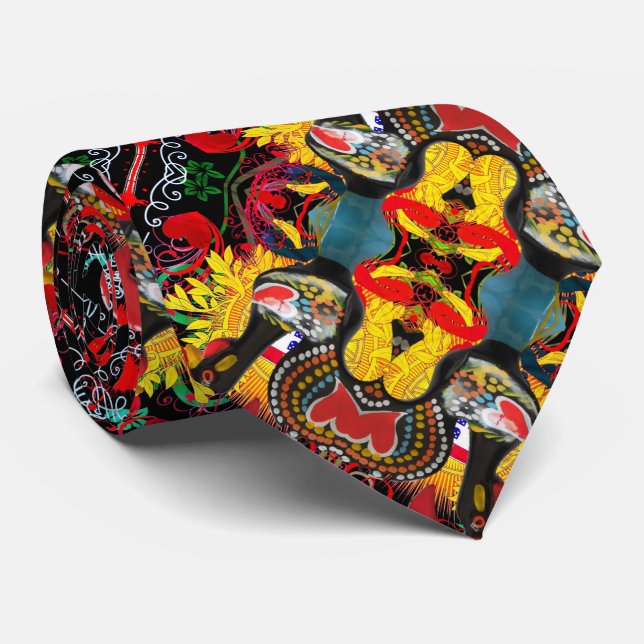 Corbata Galo de Barcelos, Portugal (Enrollado)