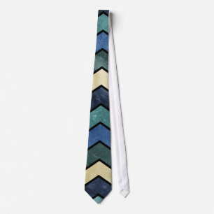 Corbata Galones azules de hombres modernos
