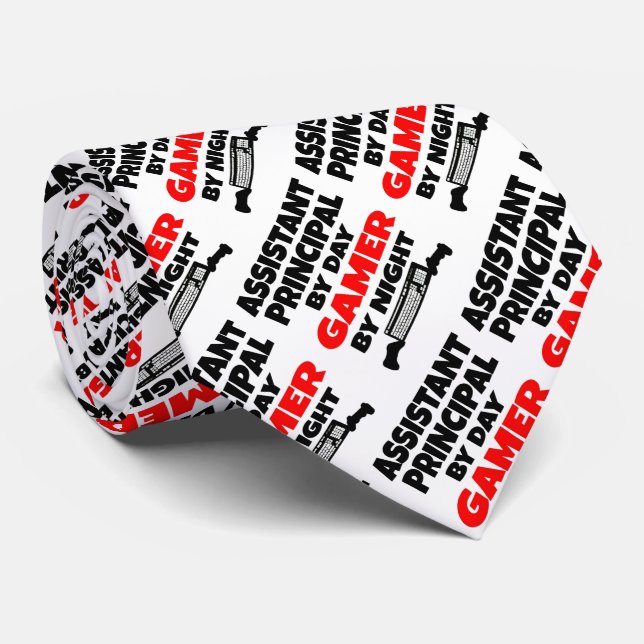 Corbata Gamer principal auxiliar (Enrollado)