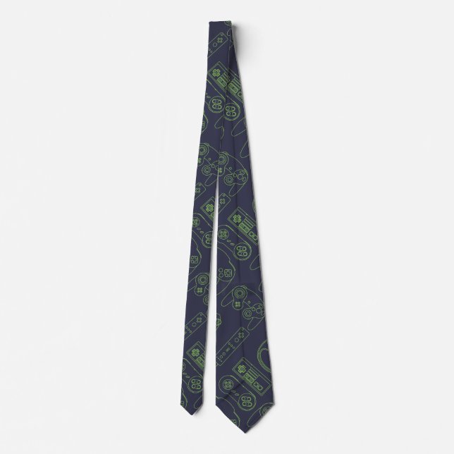 Corbata Gamer Tie (Reverso)