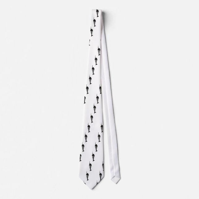 Corbata Gancho de la espina de pez (Anverso)