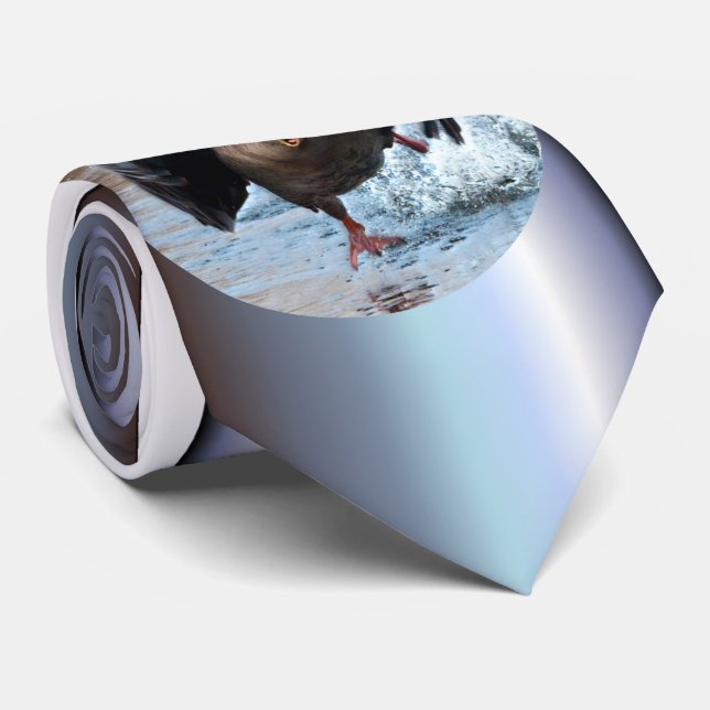 Corbata Ganso de ganso silvestre en la caza (Enrollado)