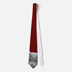 Corbata Gato azul ruso