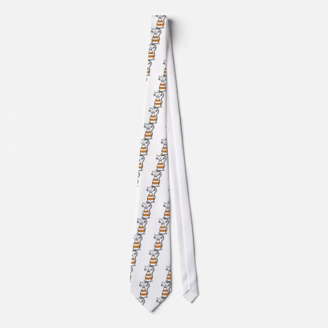 Corbata Gato cutáneo (Anverso)