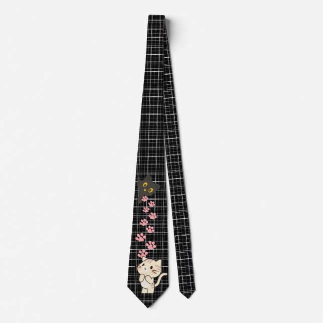 Corbata Gato de búsqueda 2 (Anverso)