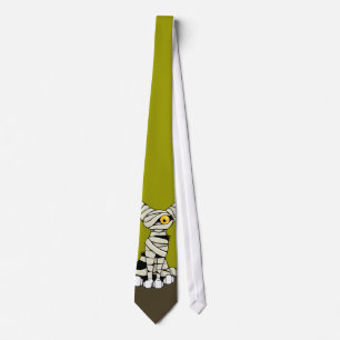 Corbata Gato de la momia del dibujo animado - lazo de la