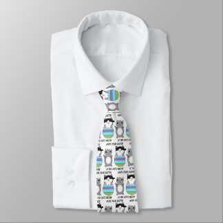 Corbata Gato de Pascua Kitty Meow Gracioso