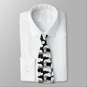 Corbata Gato gracioso