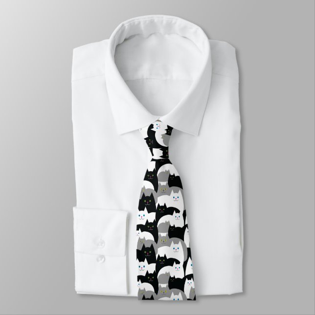 Corbata Gato gracioso (Atado)