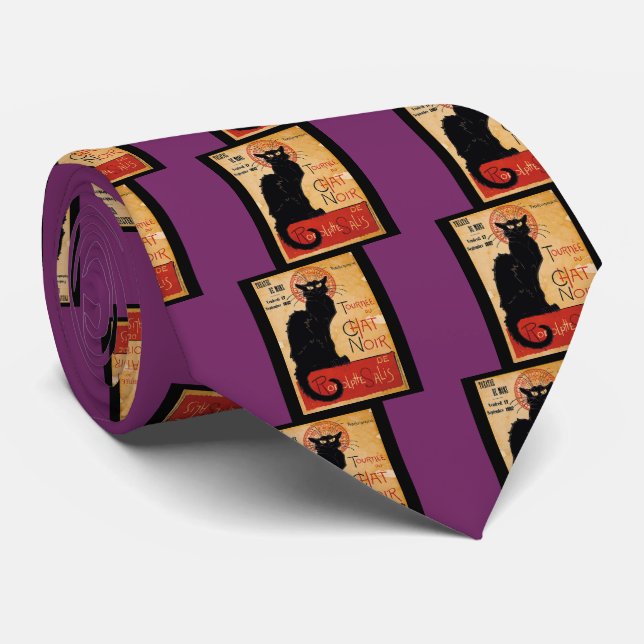 Corbata Gato negro (Enrollado)