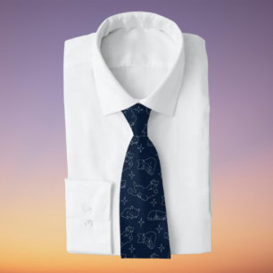 Corbata Gato Soñoliento – Patrón de Gato Caprichos
