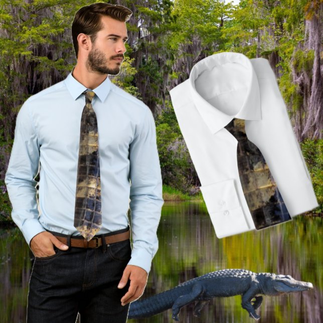 Corbata Gator Skin Tie (Subido por el creador)