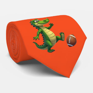 Corbata Gators Team Con Fútbol