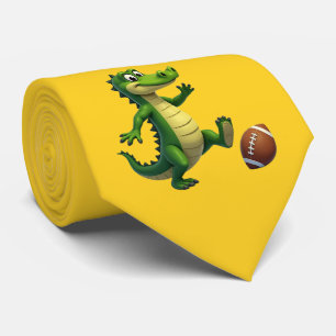 Corbata Gators Team Con Fútbol