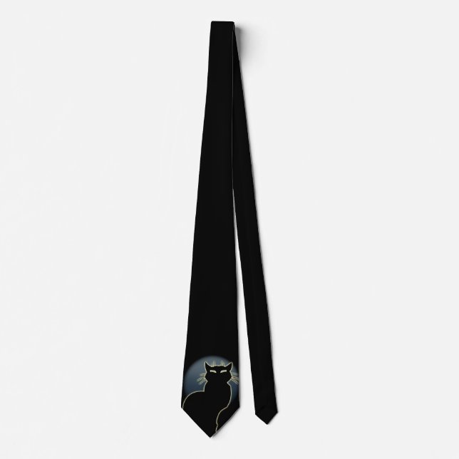 Corbata Gatos Lazos Elegantes Gatos Gatos Negros Gatos Reg (Anverso)