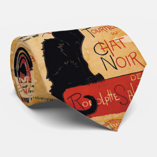 Corbata Gatos negros