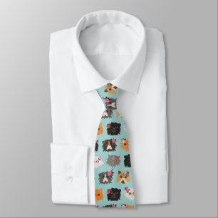 Corbata Gatos persas de lujo